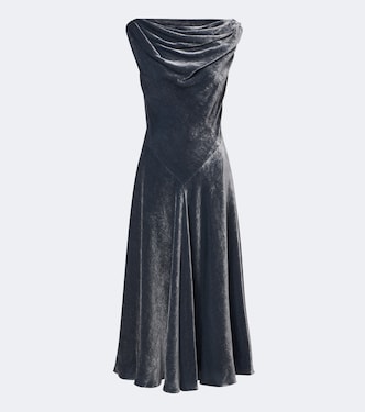 Maxikleid Drina aus Samt | Altuzarra