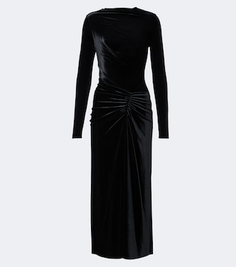 Robe midi Ferrera en velours | Simkhai
