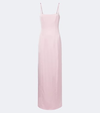 Robe aus Satin | Rotate