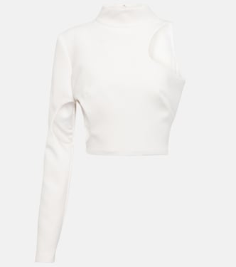 Cutout crêpe top | Mônot