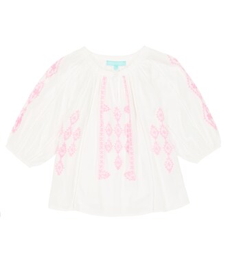 Baby Aliyah embroidered blouse | Melissa Odabash Kids