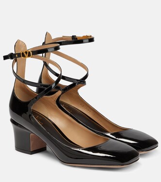 Tan-Go 60 patent leather pumps | Valentino Garavani