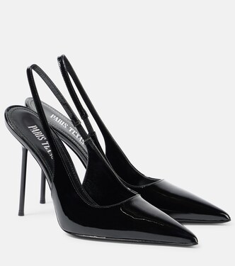 Slingback-Pumps Lidia aus Lackleder | Paris Texas