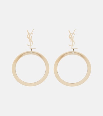 Cassandre hoop earrings | Saint Laurent