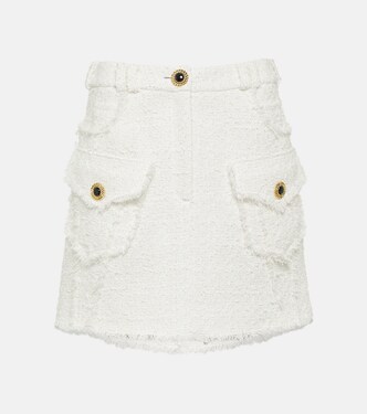 Minifalda de tweed | Balmain