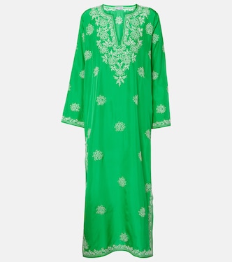 Bestickter Kaftan aus Seide | Juliet Dunn