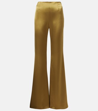 Pantalon ample Atruvia en satin | Galvan