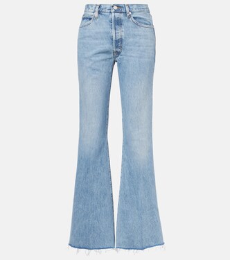 The Lax high-rise flared jeans | Frame