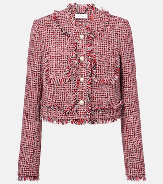 Chaqueta de tweed en mezcla de lana | Safiyaa