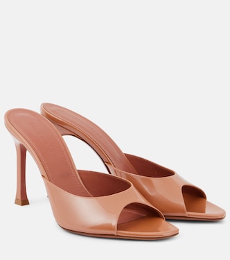 Alexa 95 patent leather mules | Amina Muaddi