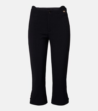 Logo capri pants | Victoria Beckham