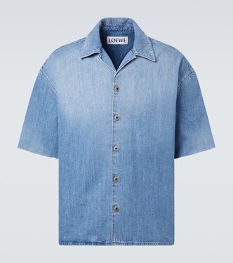 Anagram denim bowling shirt | Loewe
