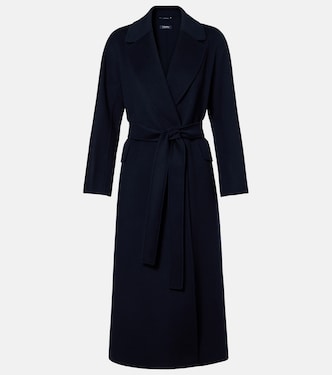 Belted virgin wool coat | 'S Max Mara