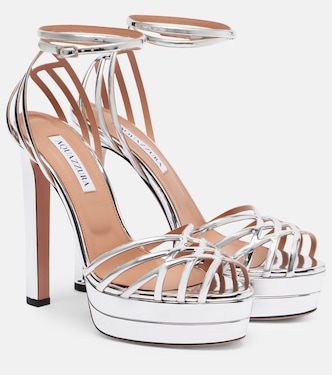 Wild Dream 130 leather platform sandals | Aquazzura