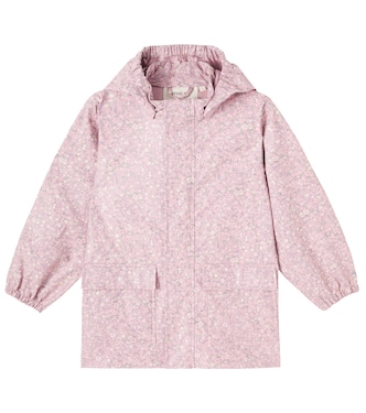 Ollo floral raincoat  | Wheat