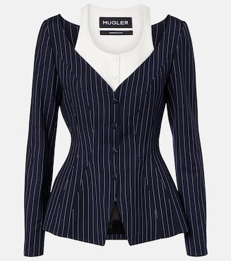 re/edit Les Salades wool jacket | Mugler