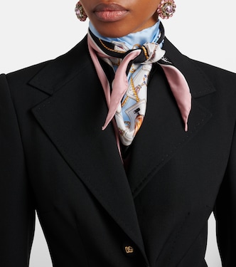 Silk scarf in multicoloured - Dolce Gabbana | Mytheresa