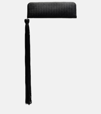 Serata Intrecciato leather clutch | Bottega Veneta