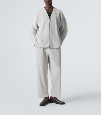 Color Pleats cardigan in grey - Homme Plisse Issey Miyake | Mytheresa