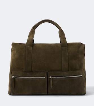 Racer 53 suede duffel bag | Métier