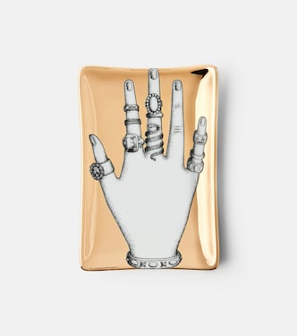 Mano Con Anelli porcelain ashtray | Fornasetti