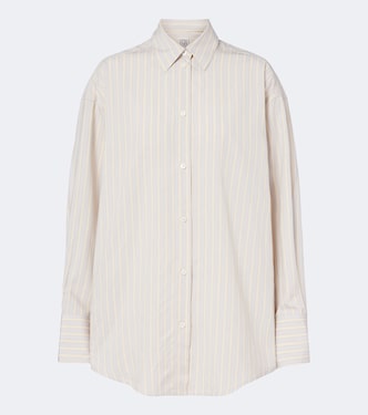 Oversize-Hemd aus Popeline | Toteme