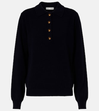 Highland wool and cashmere polo sweater | Blazé Milano