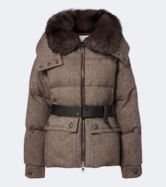 Veste doudoune de ski Gelise en laine vierge | Moncler Grenoble