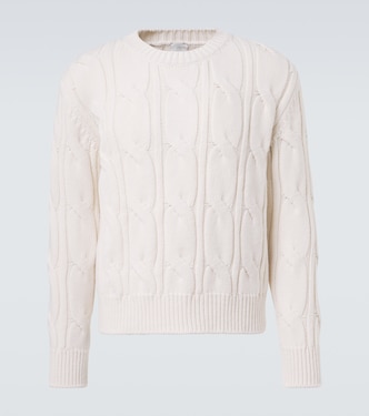 Cable-knit wool sweater | Eleventy