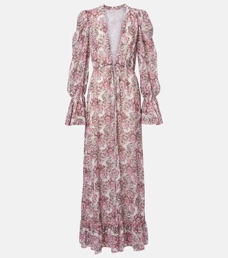 Robe de plage Berta à imprimé cachemire | Bananhot