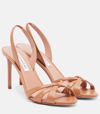 Tati slingback leather sandals | Aquazzura