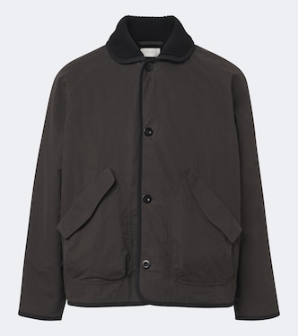 Tobias cotton-blend jacket | The Row