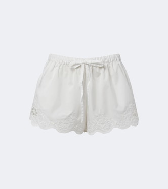 Klara emboirdered cotton shorts | SIR