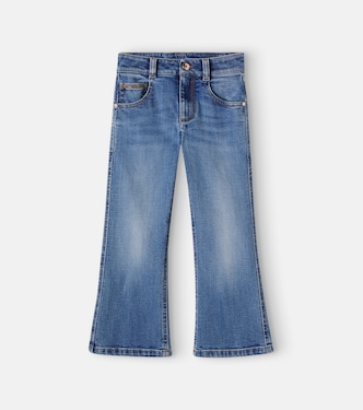 Monili flared jeans | Brunello Cucinelli Kids