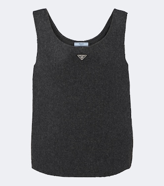 Top aus Schurwolle | Prada