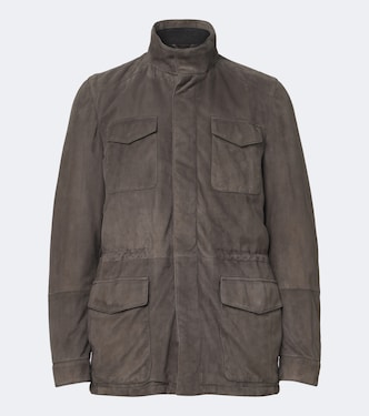 Suede field jacket | Thom Sweeney