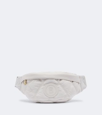 Runa leather-trimmed quilted belt bag | Bogner