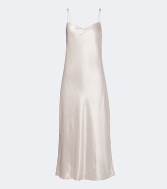 Satin slip dress | Vince