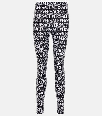 Legging imprimé à logo | Versace