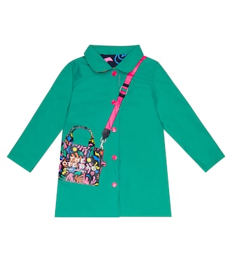 Printed cotton-blend coat | Marc Jacobs Kids