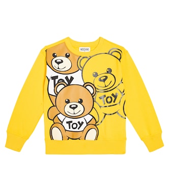 Printed cotton jersey sweatshirt | Moschino Kids