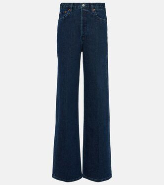 High-rise straight jeans | Re/Done
