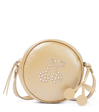 Verzierte Tasche Gomette aus Leder | Bonpoint