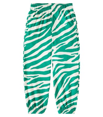 Adan zebra-print cotton sweatpants | Molo
