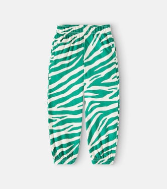 Pantalon de survêtement Adan en coton à imprimé zèbre | Molo