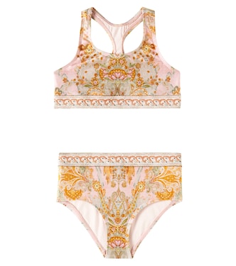 Wylie printed bikini | Zimmermann Kids