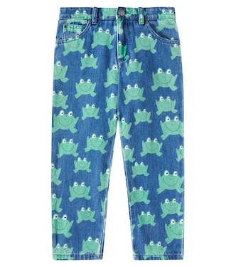 Printed straight jeans | Stella McCartney Kids