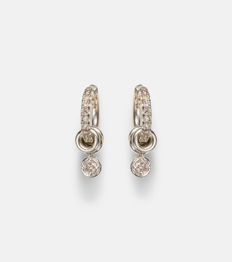Ohrringe Zahra aus Sterlingsilber mit Diamanten | Spinelli Kilcollin