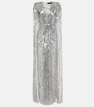 Gold Rush sequined cocktail dress | Jenny Packham