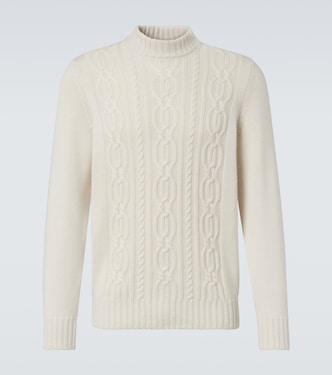 Cable-knit cashmere sweater | Brunello Cucinelli